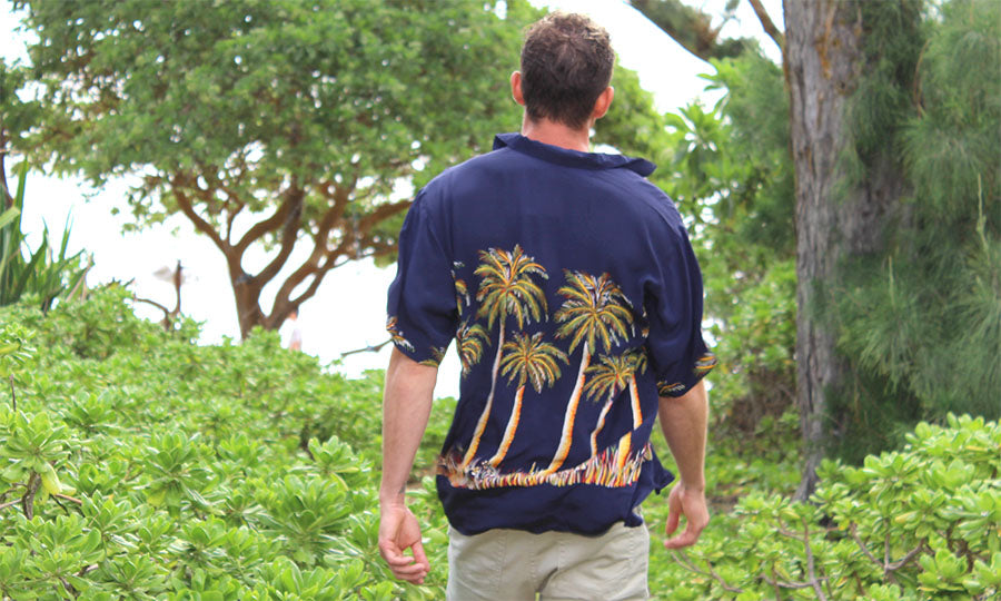 Vintage Silk, Shirts, Mens Vintage Hawaiian Shirt