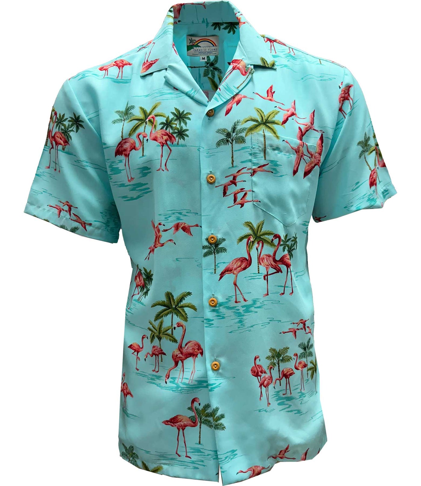 Fine Flamingos Lagoon Hawaiian Shirt