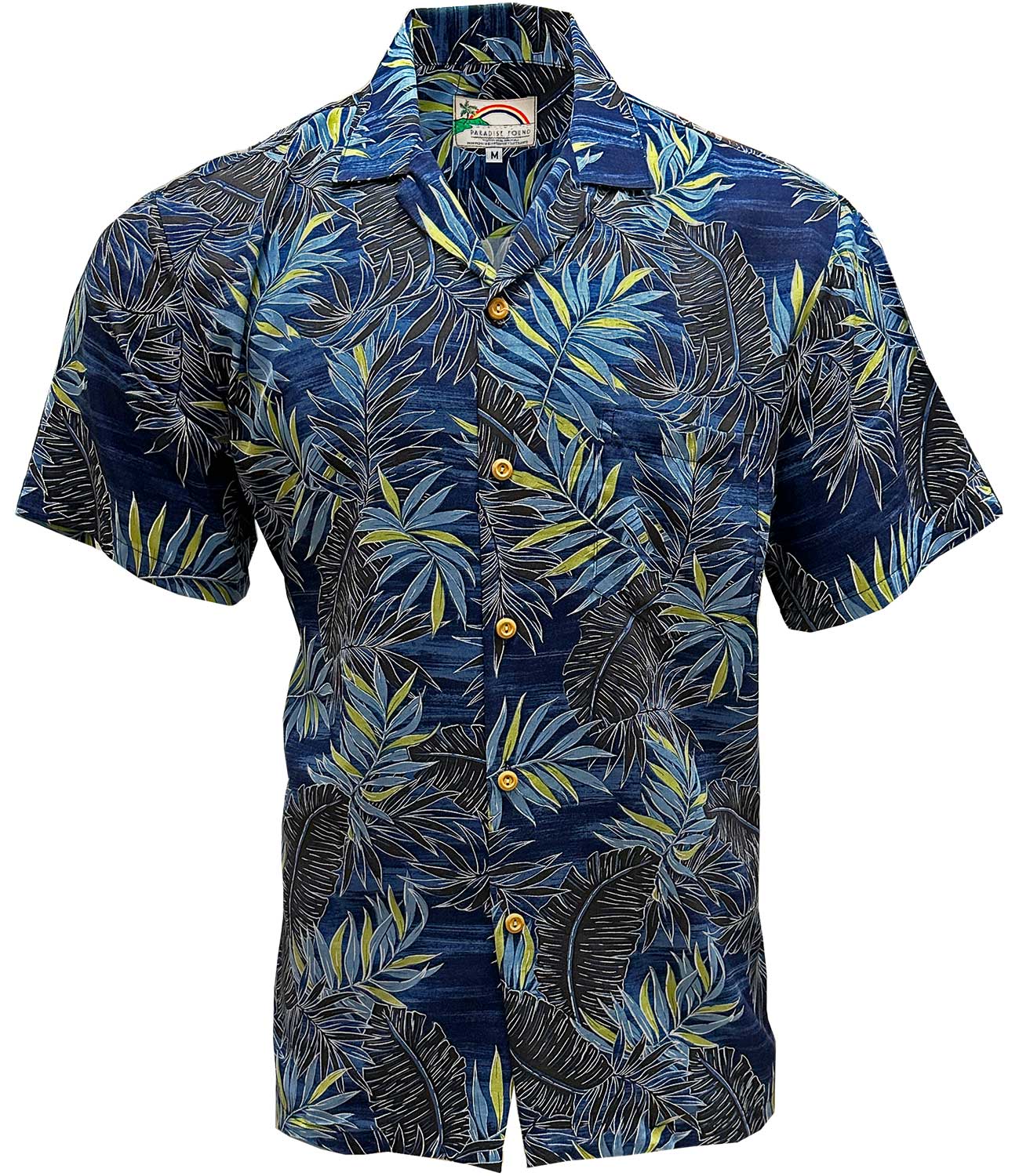 Midnight Palm Navy Hawaiian Shirt