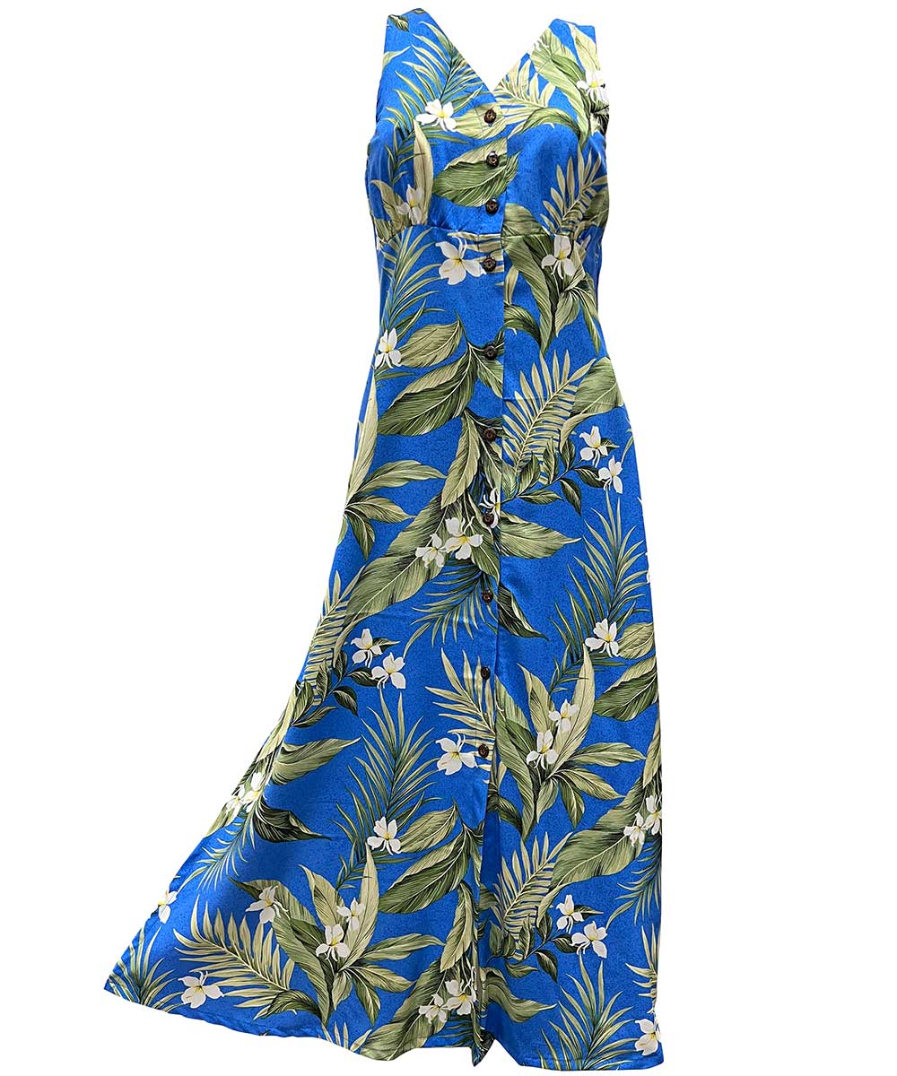 blue ginger dresses Women's Ginger Dress Ditsy, S at Rylee + Cru