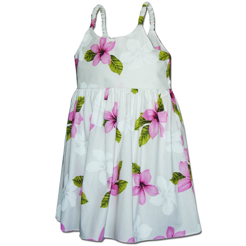Island Baby Pink Girl's Bungee Dress