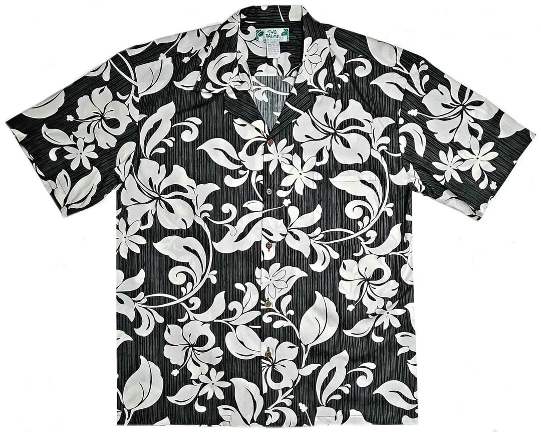 Maui Black Hawaiian Shirt