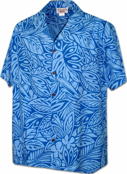 Tropical Daydream Blue Hawaiian Shirt