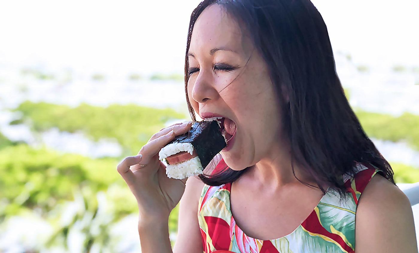 spam musubi - one of our favorite football watching party foods