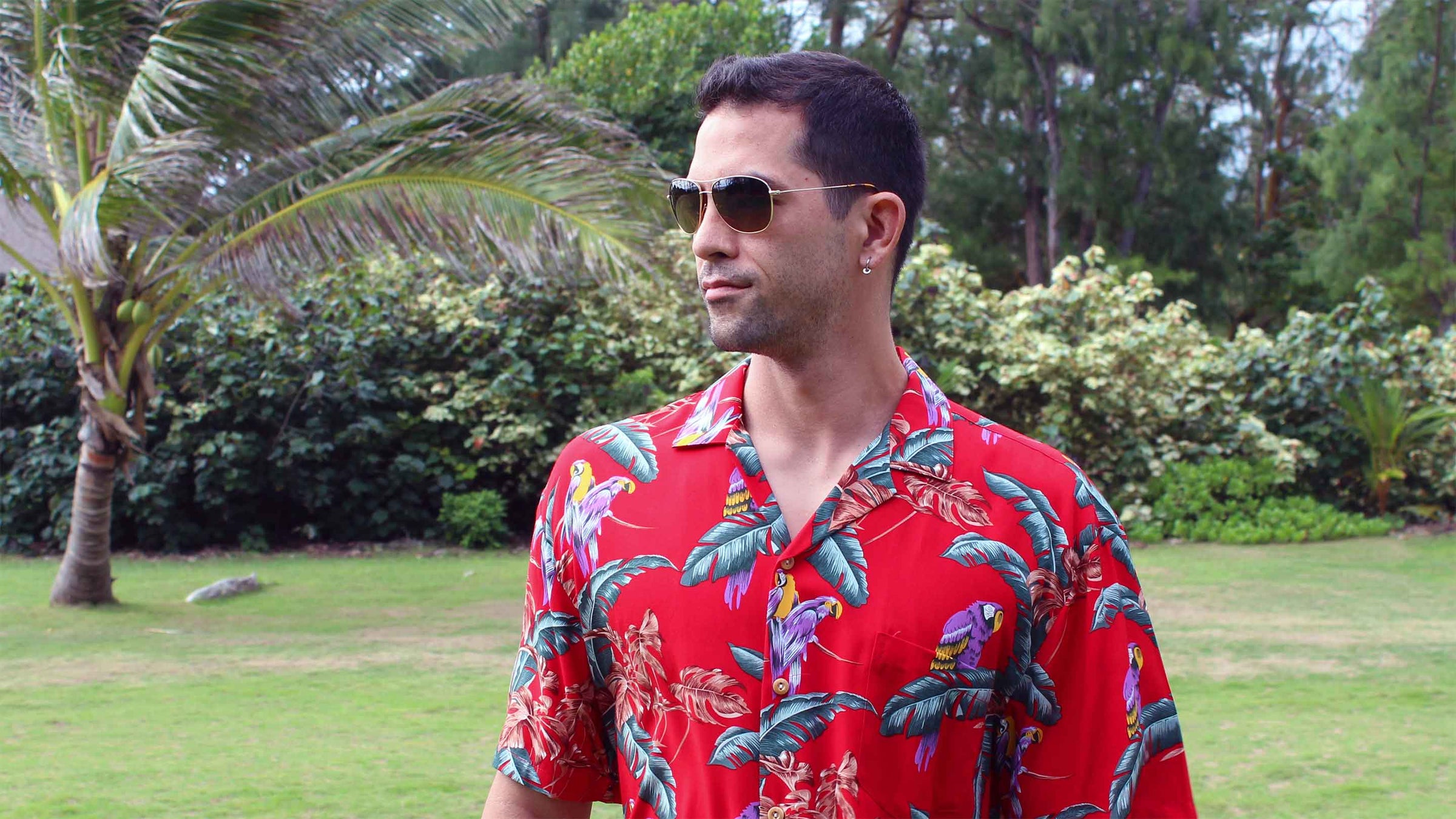 best selling men's Hawaiian shirts