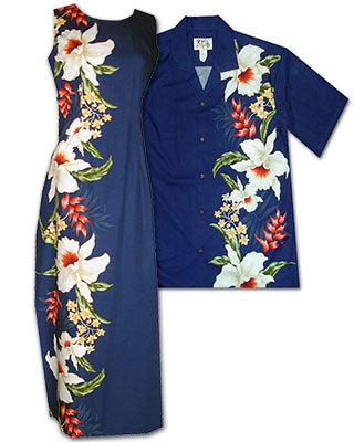 Mega Orchid Hawaiian Shirts And Dresses