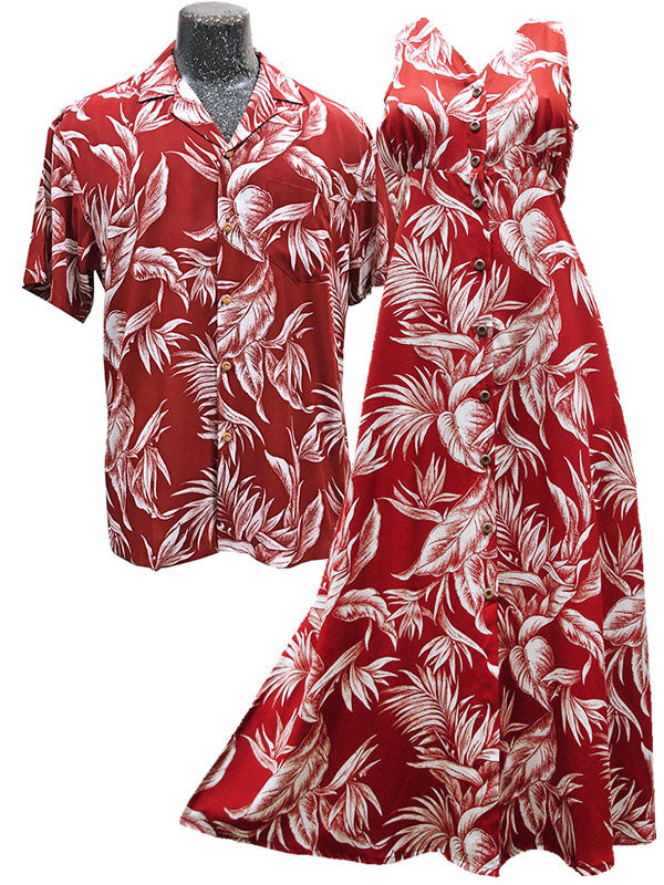 Paradise Jungle Hawaiian Shirts and Dresses