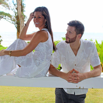 Hawaiian Wedding Dresses & Shirts