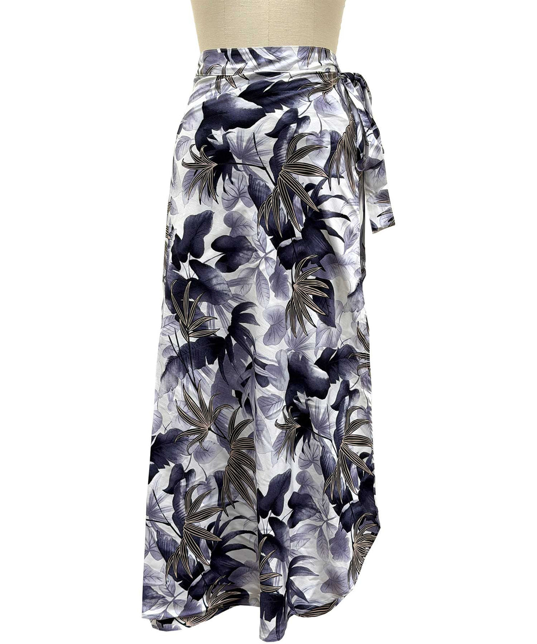 Shadow Garden Wrap Skirt - Gray