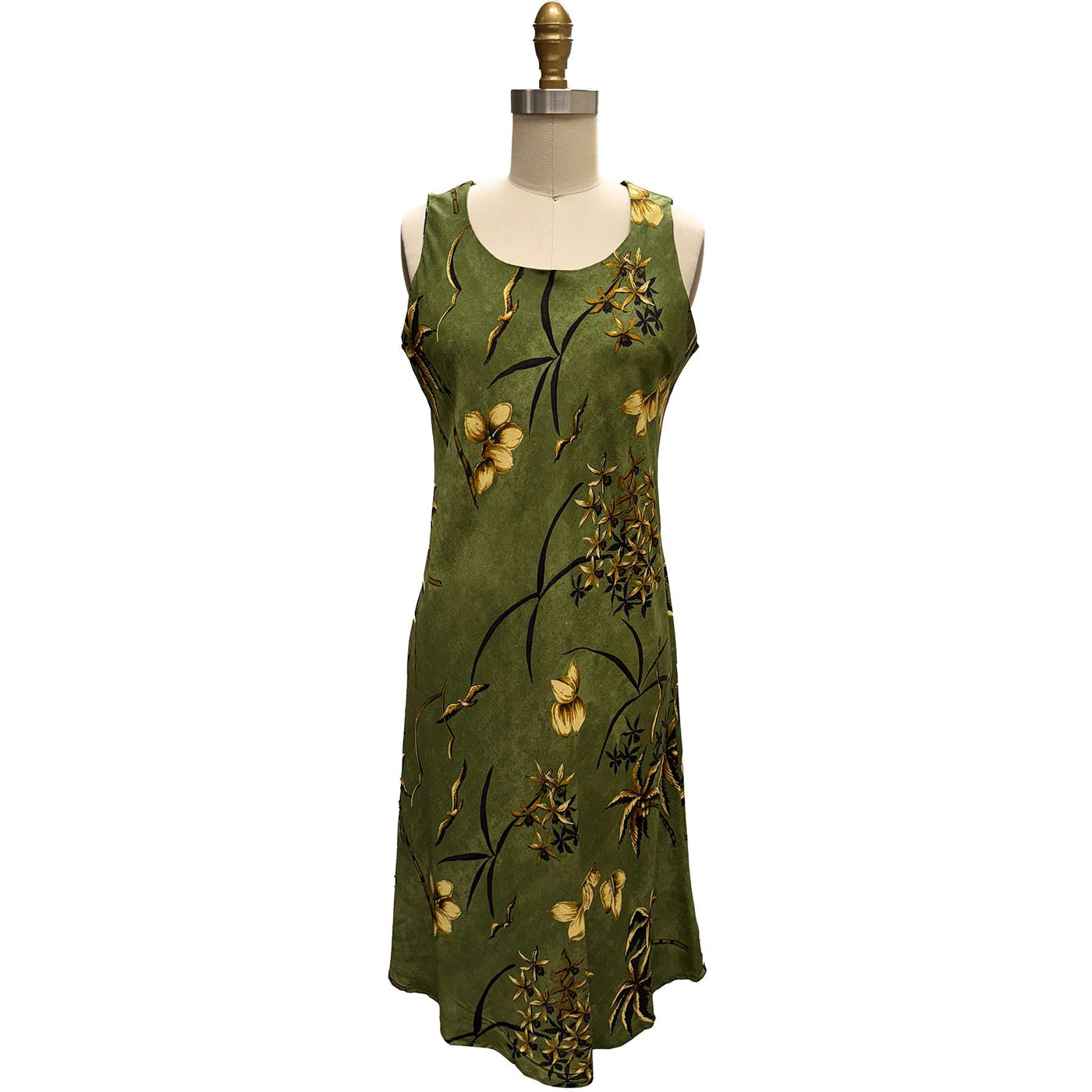 Vintage Oasis Moss Tank Dress