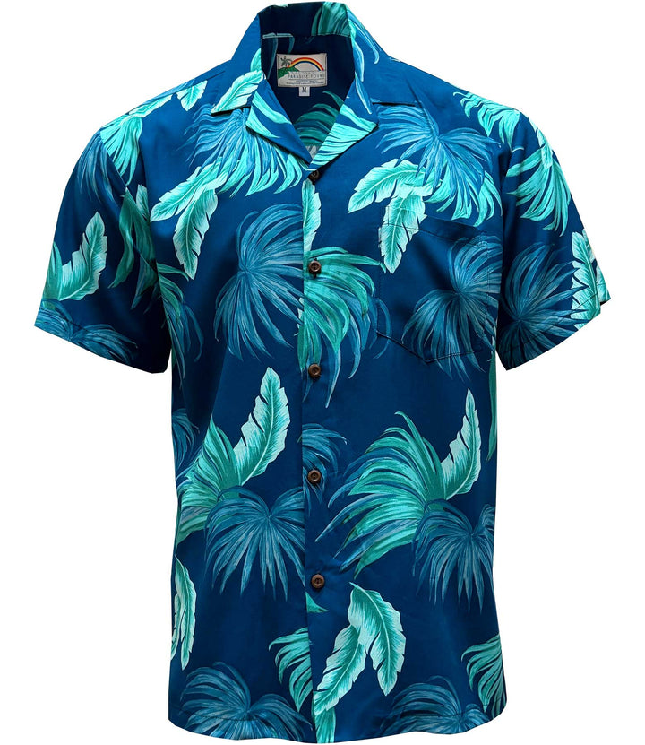 Fan Palm - Midnight Blue