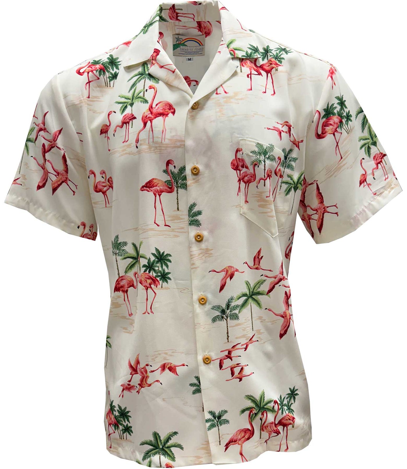 Fine Flamingos Sand Hawaiian Shirt