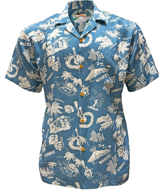 Aloha Nostalgia - Bay Blue