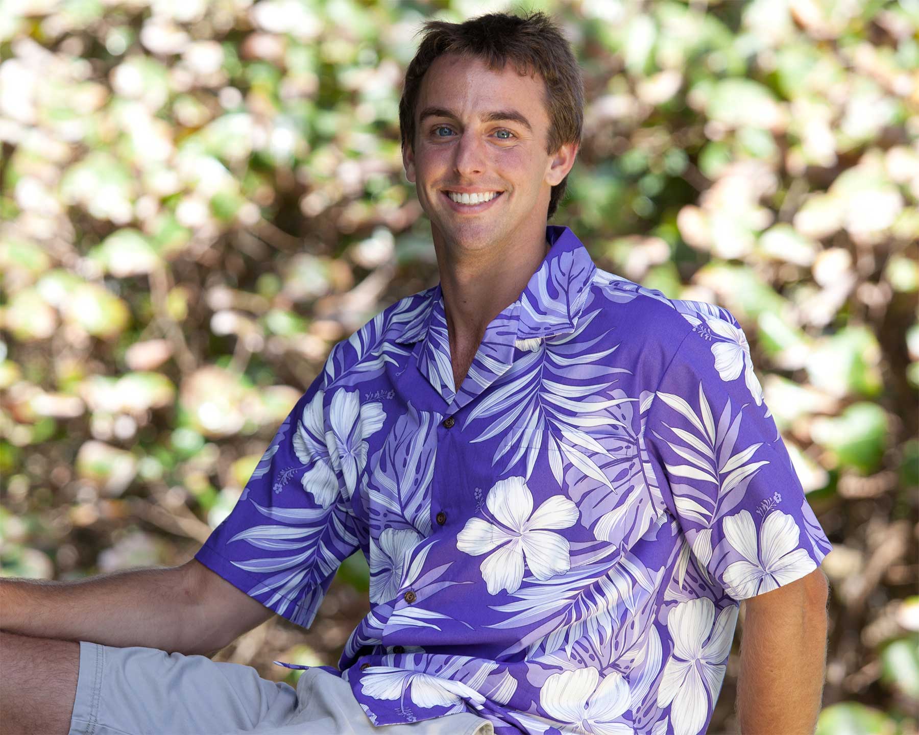 Big Hibiscus - Purple – AlohaFunWear.com