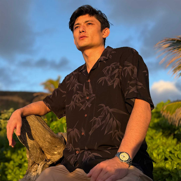 Bamboo Garden - Black