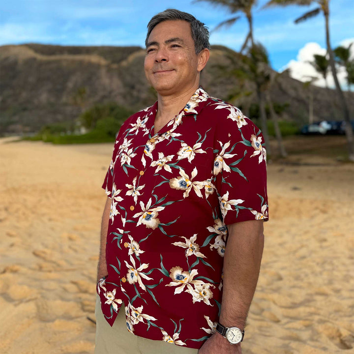 Star Orchid - Burgundy (NEW)