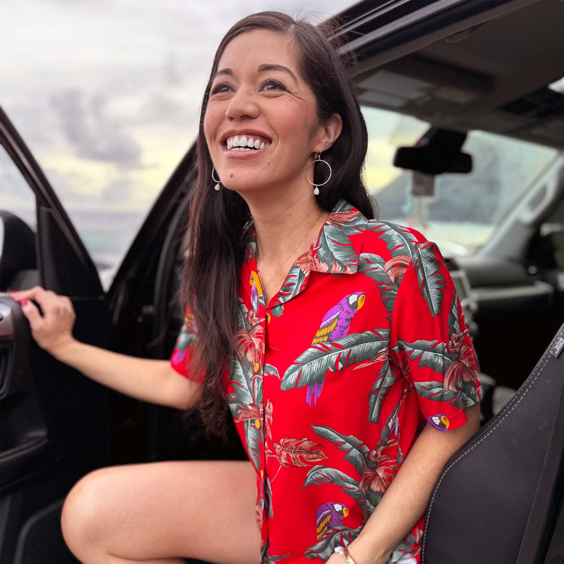 Women's Jungle Bird (Magnum PI) Hawaiian Shirt by Paradise Found