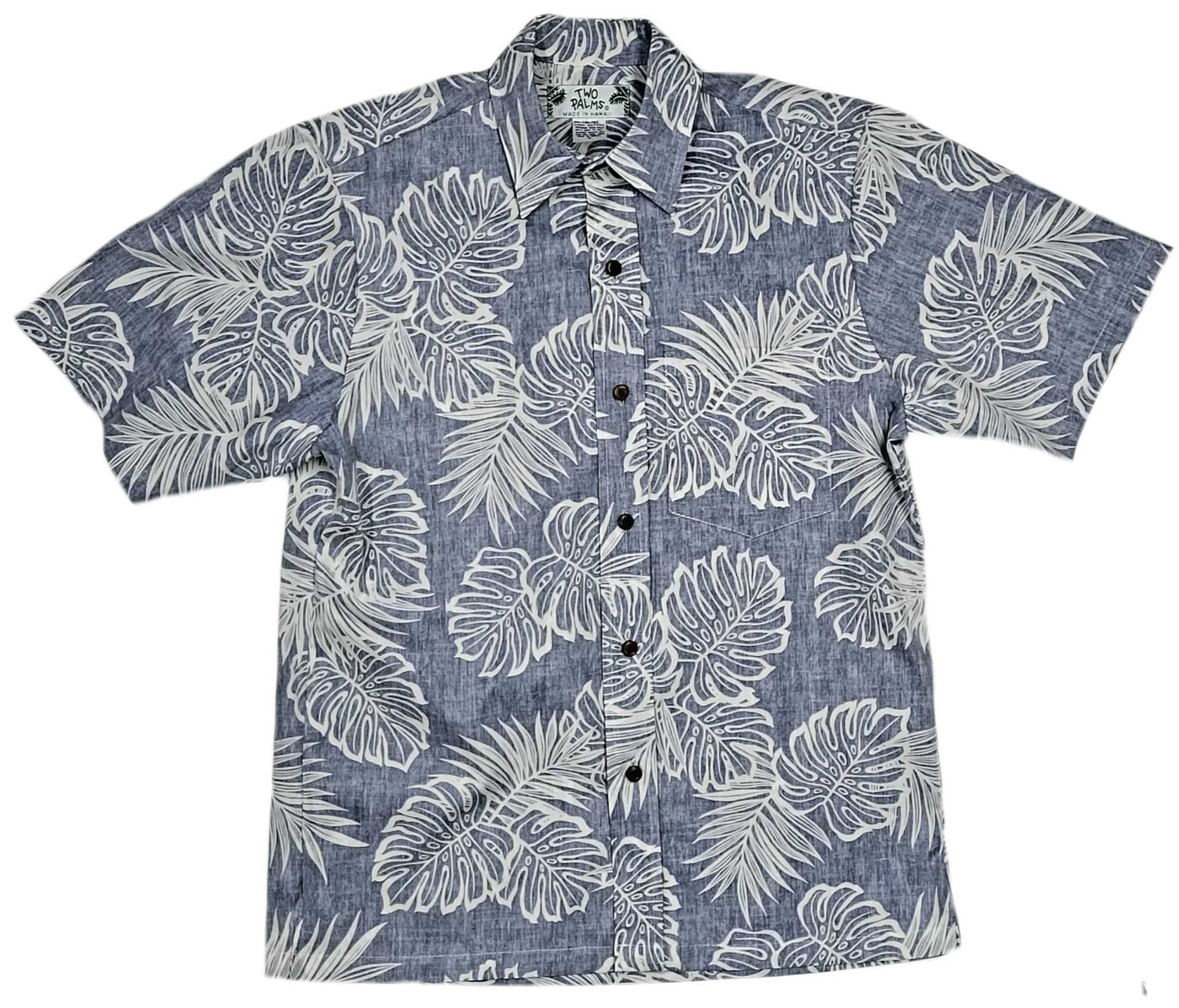 Reverse Kauai Navy Hawaiian Shirt