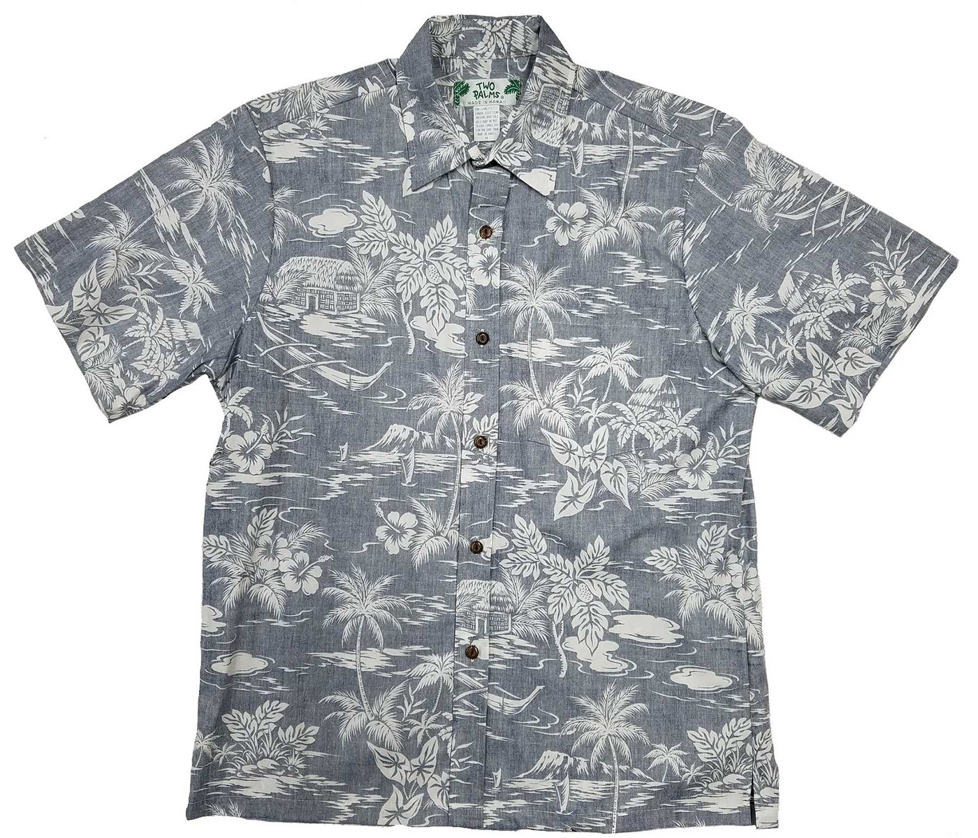 Reverse Love Shack Navy Hawaiian Shirt