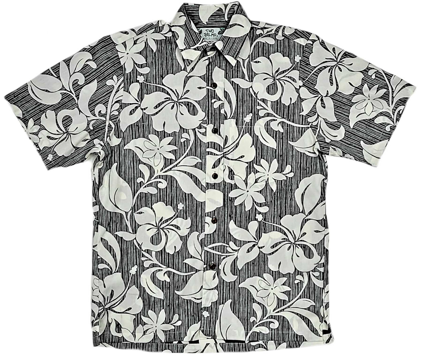 Reverse Maui Black Hawaiian Shirt