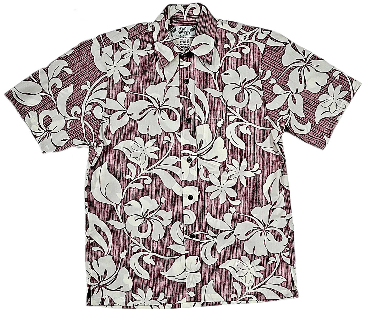 Reverse Maui Red Hawaiian Shirt