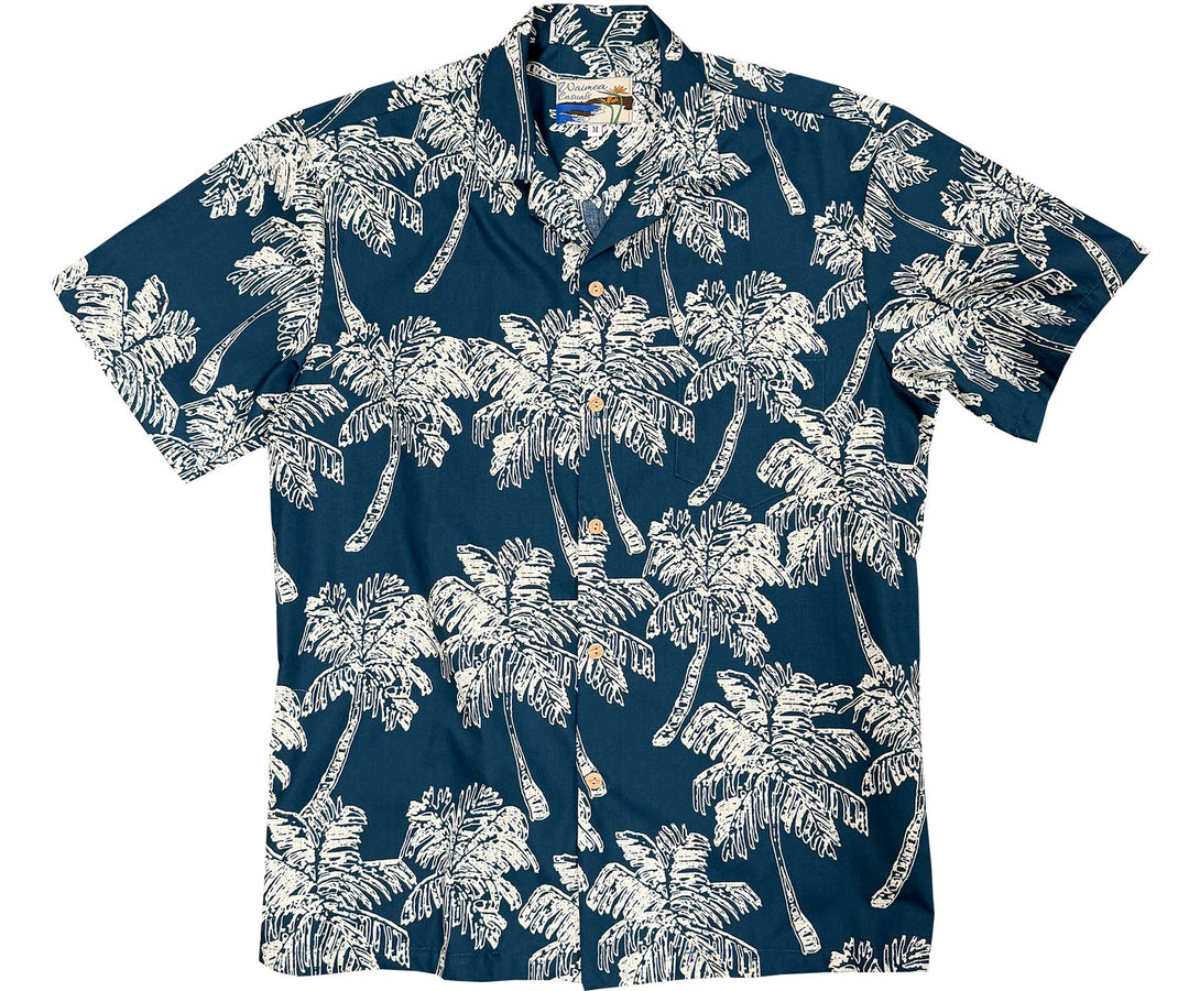 Palm Grotto - Blue