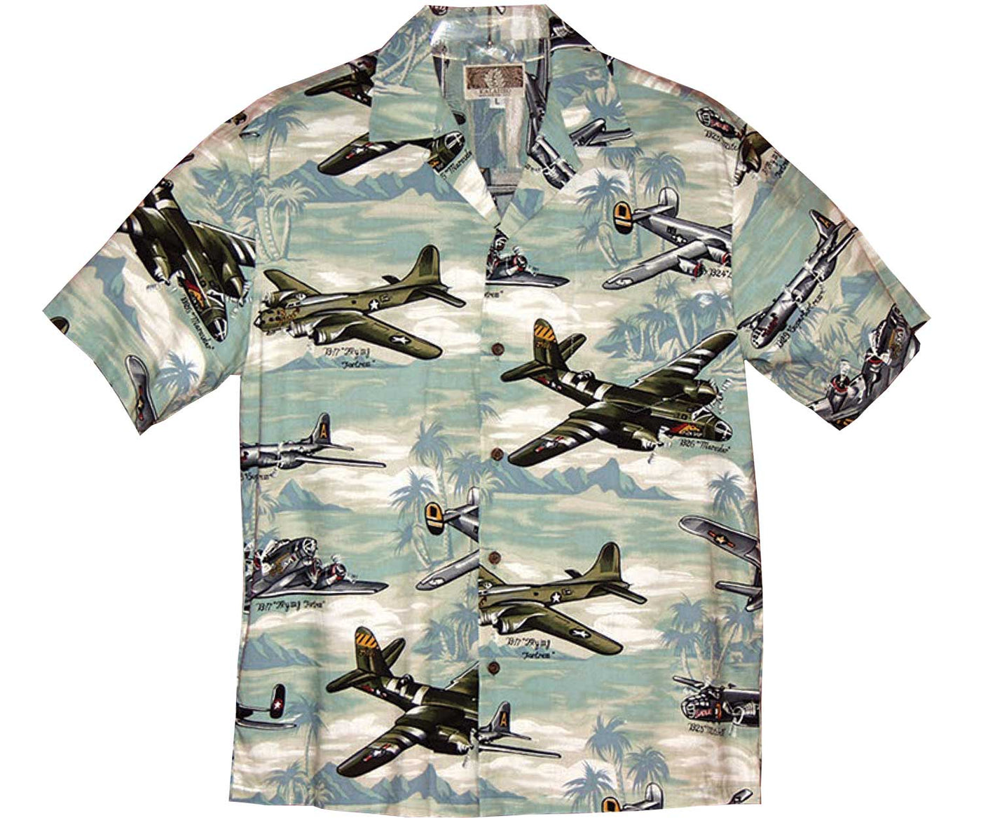 Fight or Flight Hawaiian Shirt - Green