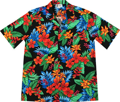 Jungle Dream Black Hawaiian Shirt – AlohaFunWear.com