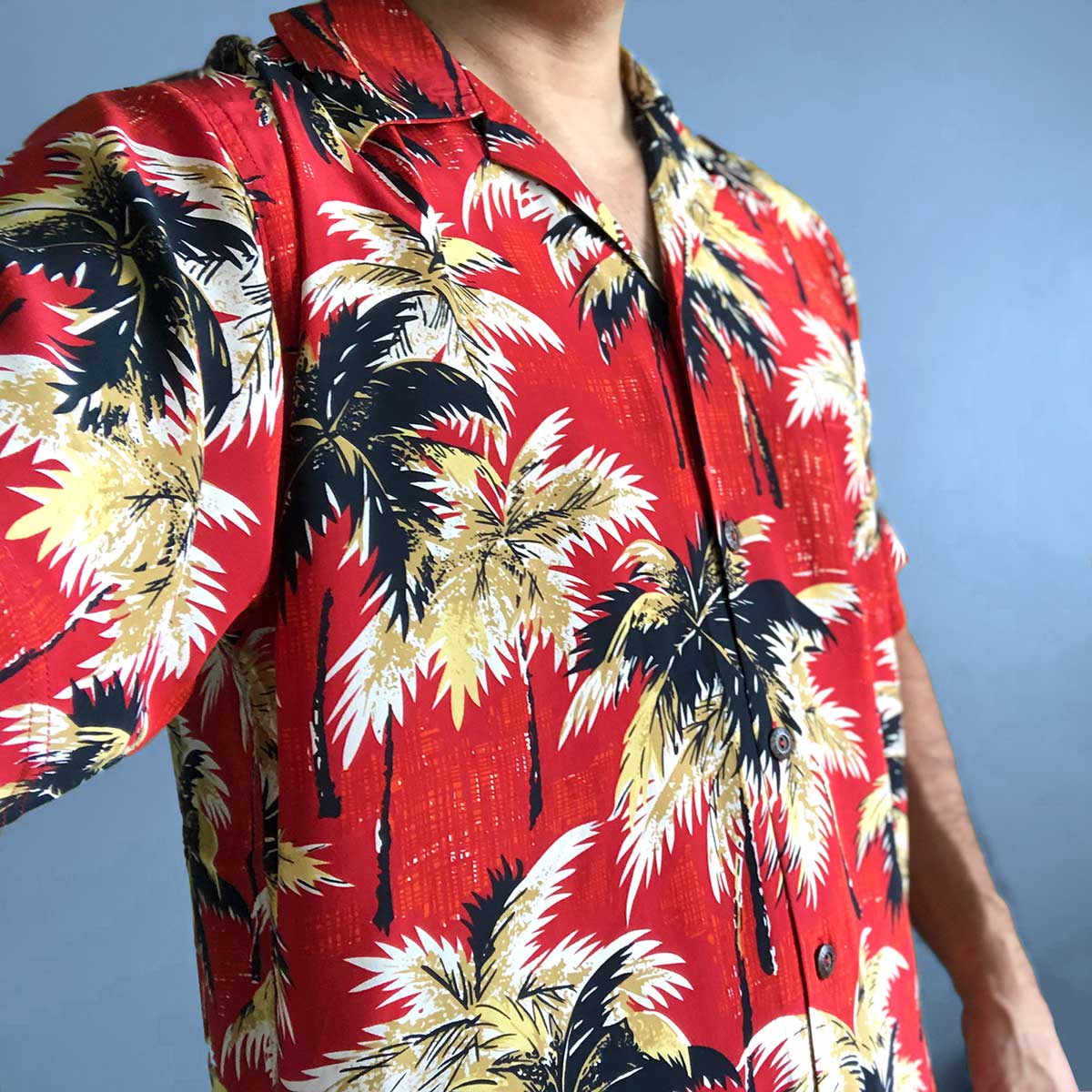 Retro Fire Breeze Hawaiian Shirt