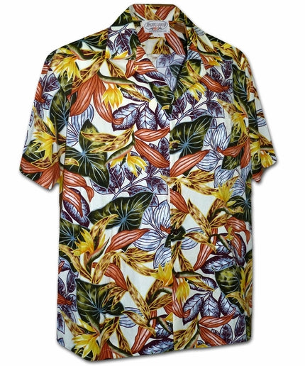 Paradise Heat Cream Hawaiian Shirt