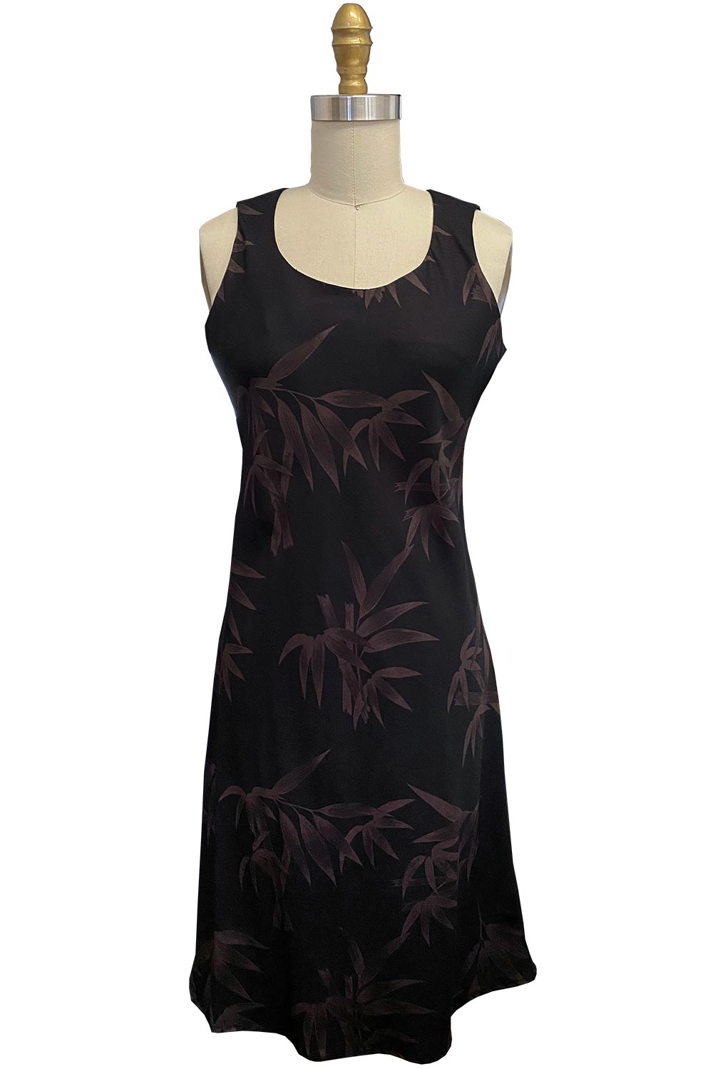 Bamboo Garden black Hawaiian tank dress from Paradise Found