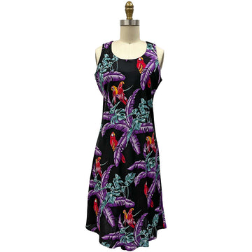 Jungle Bird Magnum PI Red Spaghetti Dress