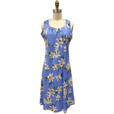 Star Orchid Periwinkle Tank Dress