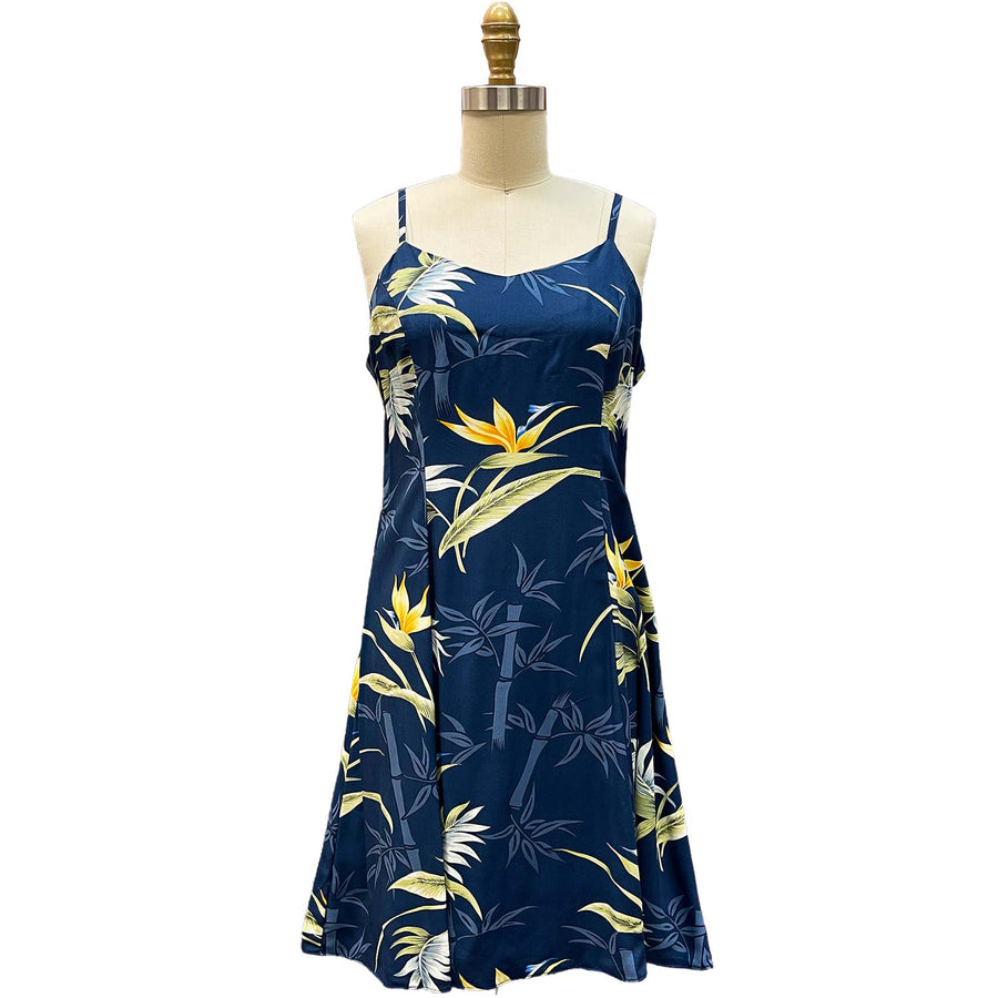 Bamboo Paradise - Navy