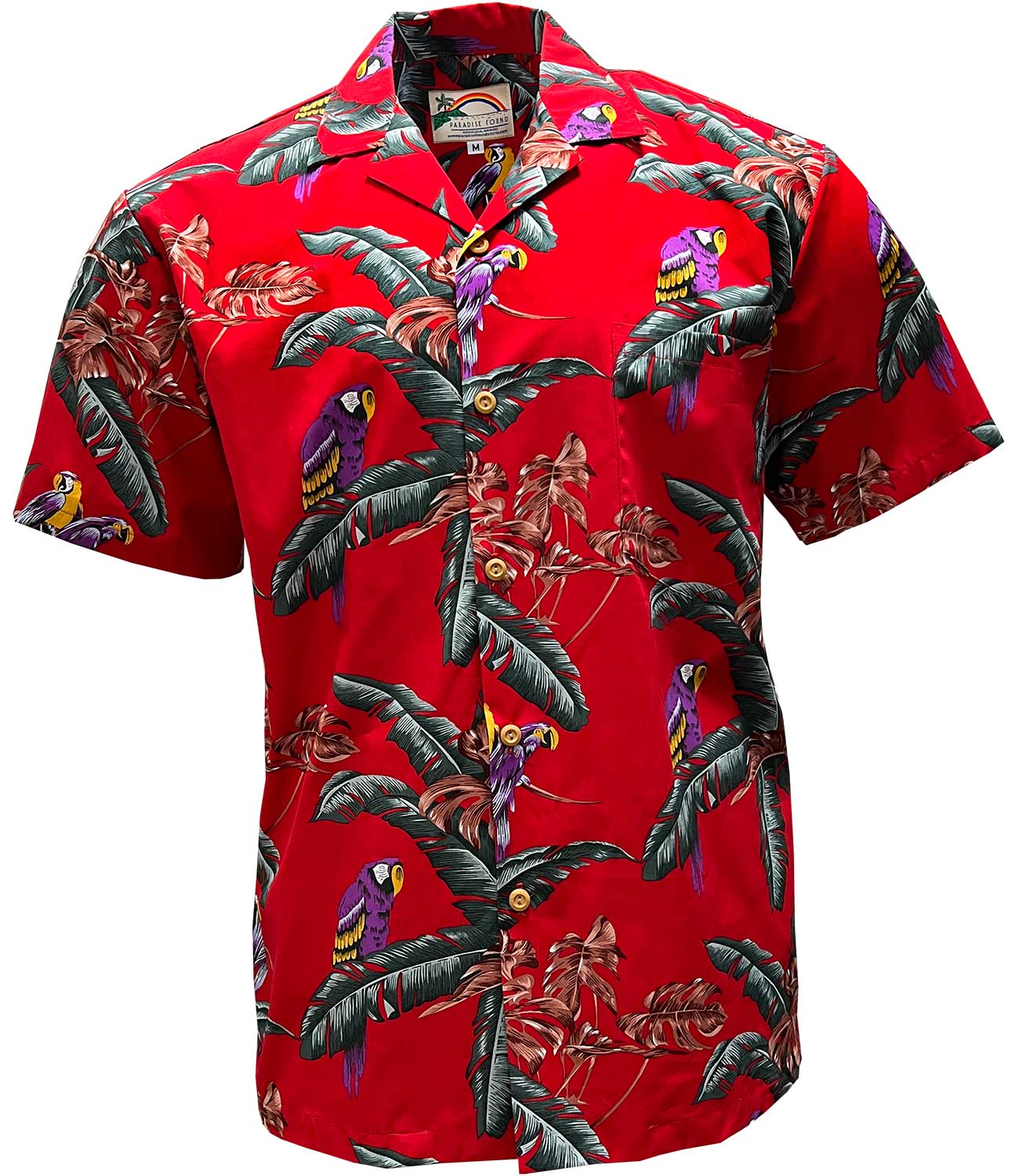 Paradise Found Cotton Magnum PI Hawaiian Shirt | AlohaFunWear.com