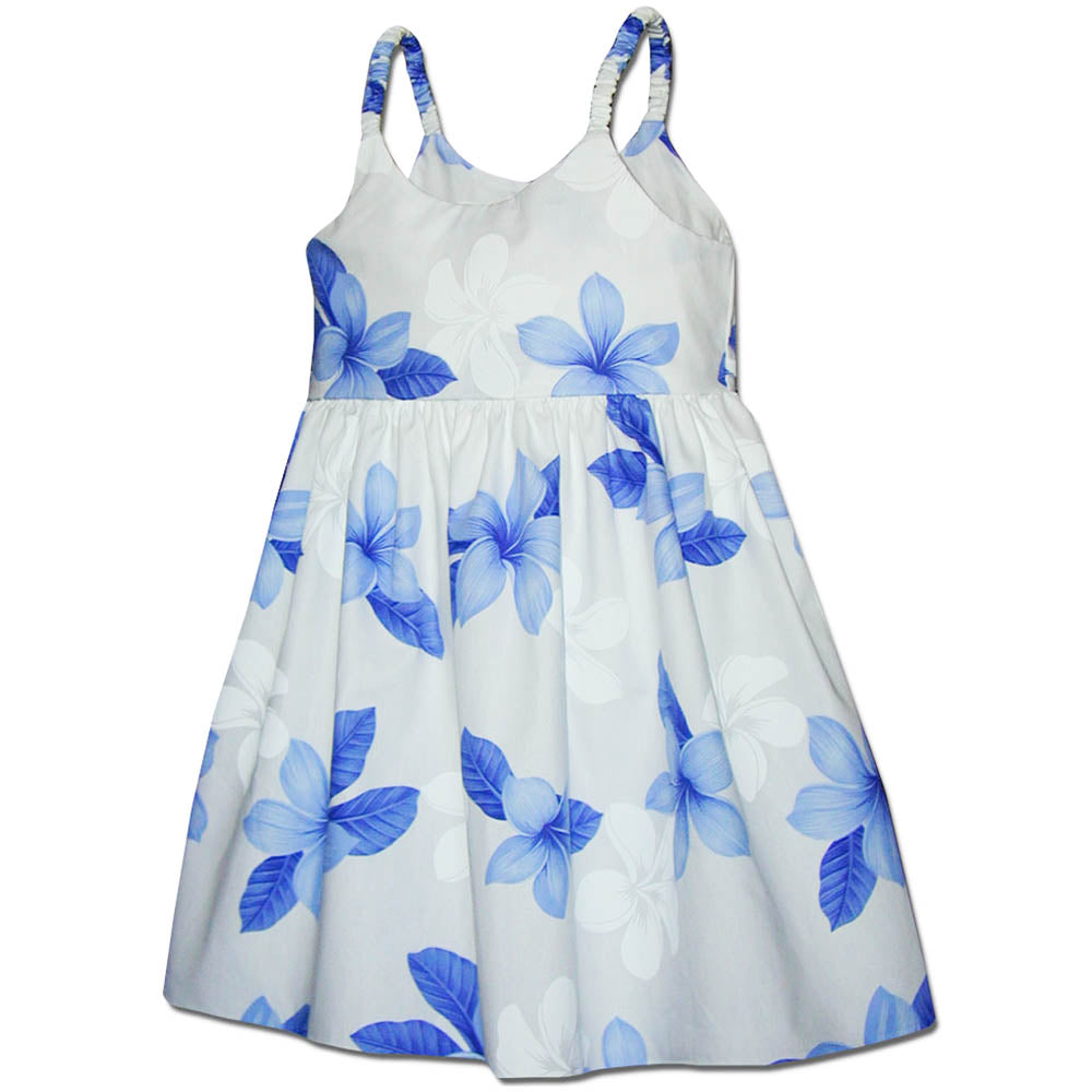Island Baby Blue Girl's Bungee Dress
