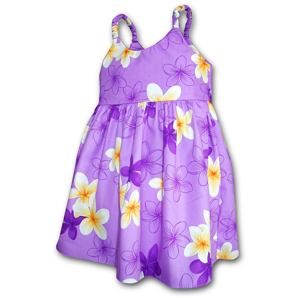 Flower Fruity Lavender Girl's Bungee Dress