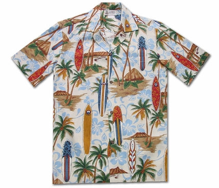 Surfing Safari Sand Hawaiian Shirt