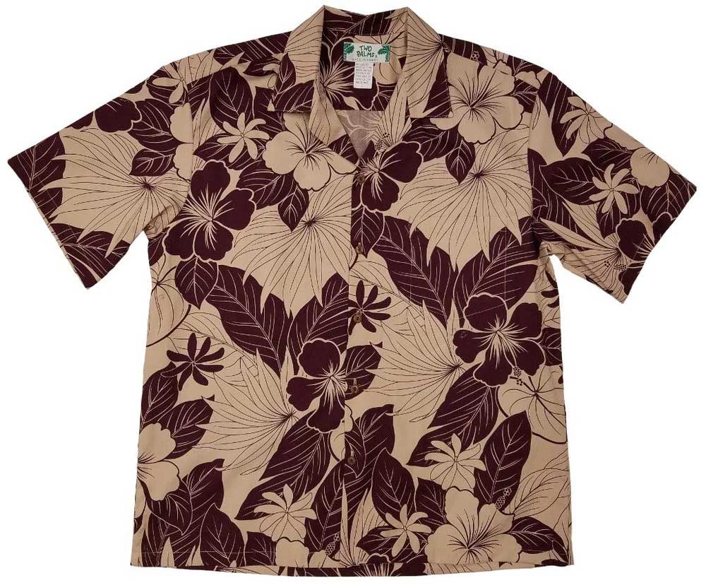Lanai Plumb Hawaiian Shirt