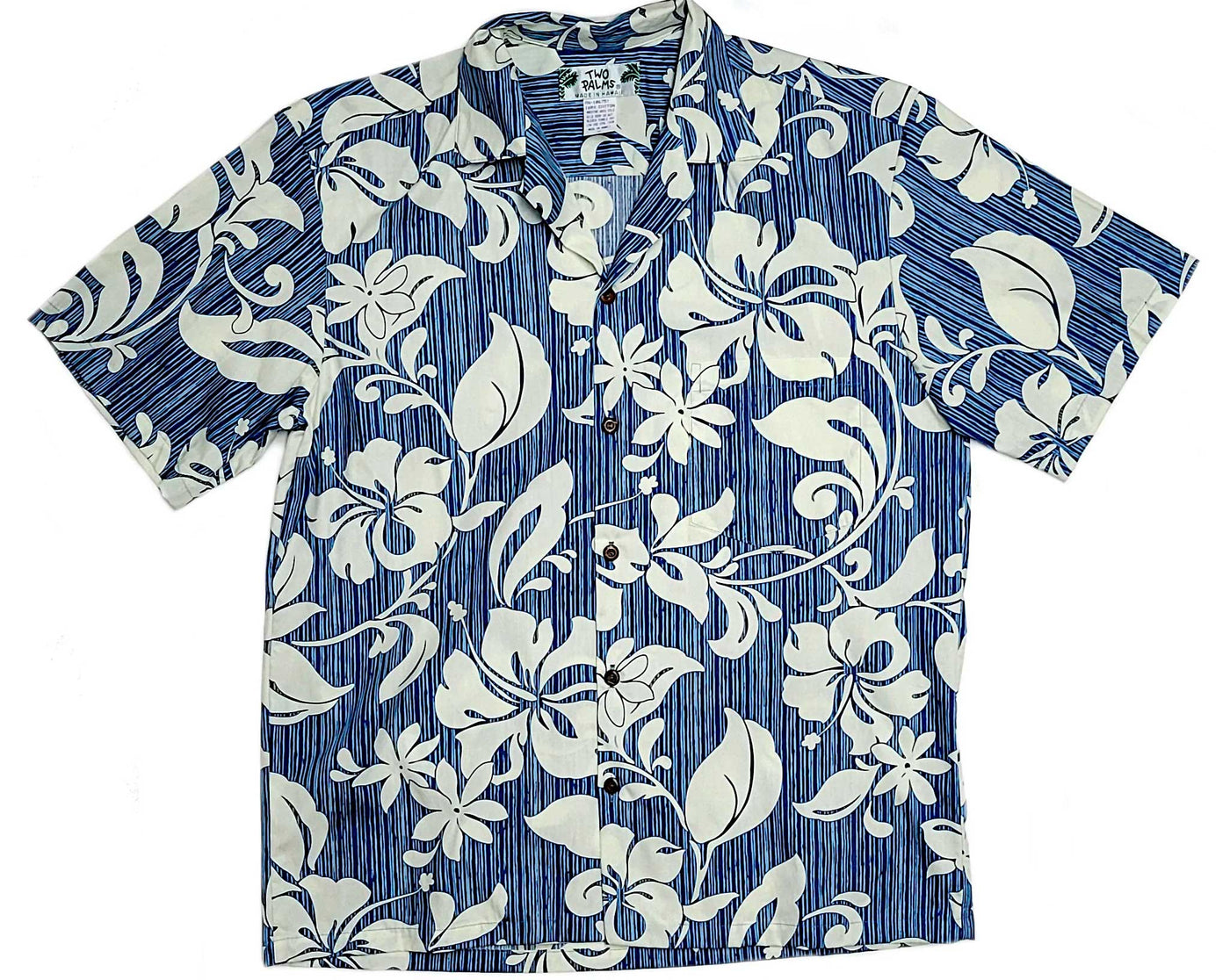 Maui Blue Hawaiian Shirt